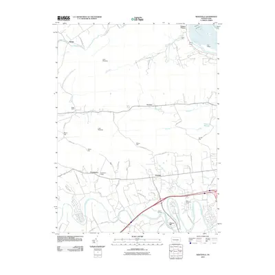 2010 Map of Wertzville, 2010 Print
