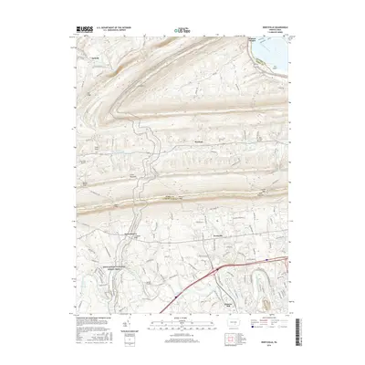 2016 Map of Wertzville, 2016 Print