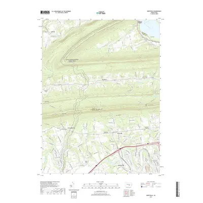 2019 Map of Wertzville, 2019 Print