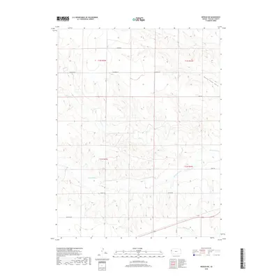 2018 Map of Weskan NW, 2018 Print