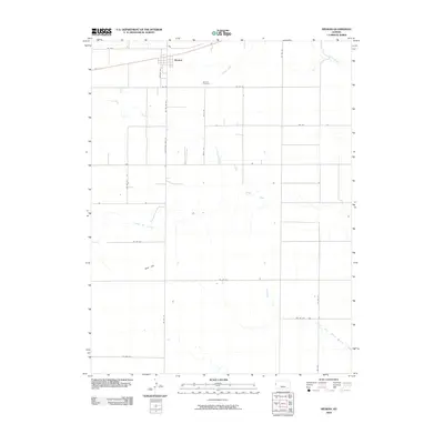 2009 Map of Weskan, 2009 Print