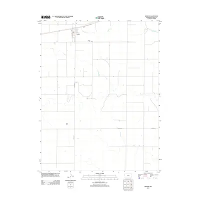 2012 Map of Weskan, 2012 Print