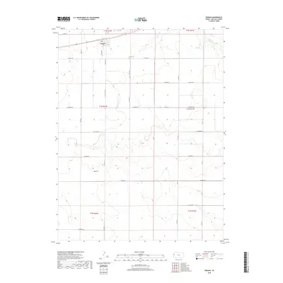 2018 Map of Weskan, 2018 Print