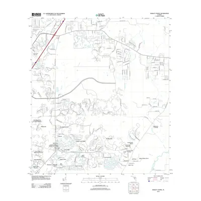 2012 Map of Wesley Chapel, 2012 Print