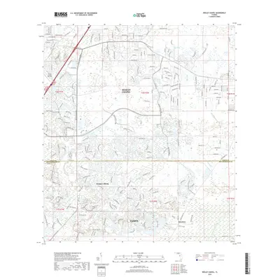2018 Map of Wesley Chapel, 2018 Print