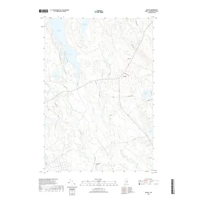 2018 Map of Wesley, 2018 Print