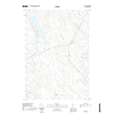 2021 Map of Wesley, 2021 Print