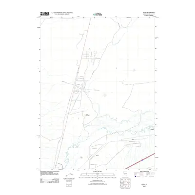 2011 Map of Weso, 2011 Print