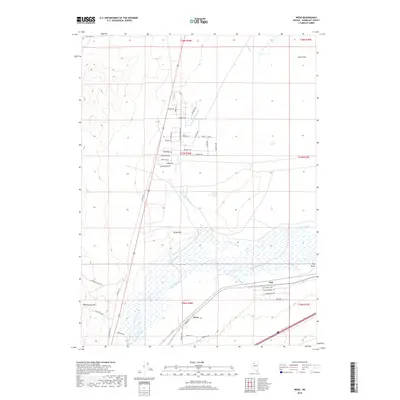 2018 Map of Weso, 2018 Print