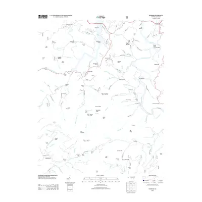 2013 Map of Wesser, 2013 Print