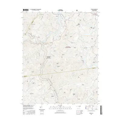 2016 Map of Wesser, 2016 Print