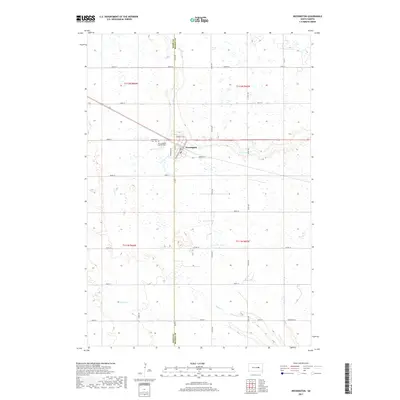 2017 Map of Wessington, 2017 Print