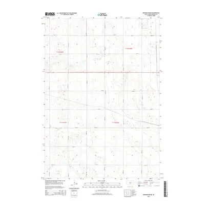2015 Map of Wessington NE, 2015 Print