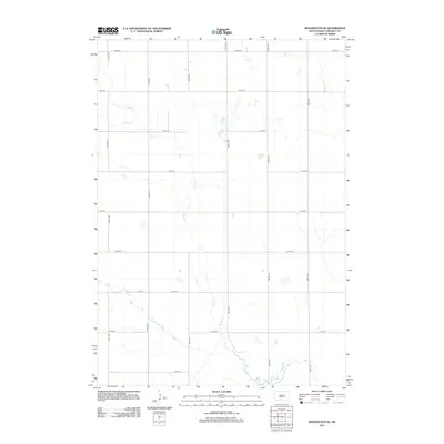 2012 Map of Wessington SE, 2012 Print