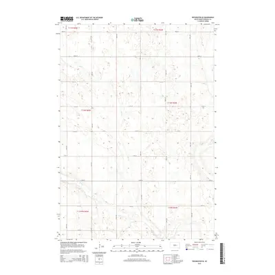 2015 Map of Wessington SE, 2015 Print