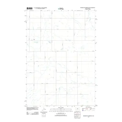 2012 Map of Wessington Springs NE, 2012 Print