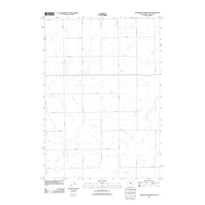 2012 Map of Wessington Springs SW, 2012 Print