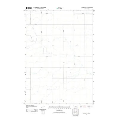 2012 Map of Wessington SW, 2012 Print