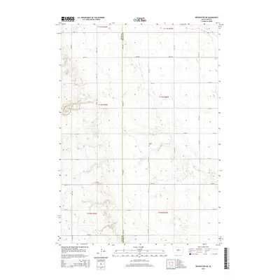 2015 Map of Wessington SW, 2015 Print