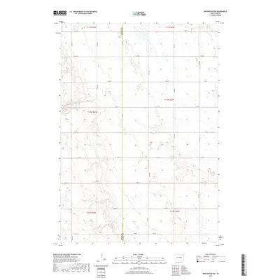 2017 Map of Wessington SW, 2017 Print