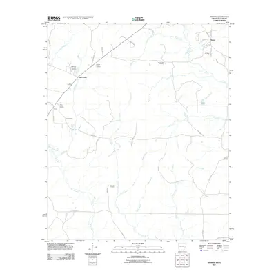 2011 Map of Wesson, 2011 Print