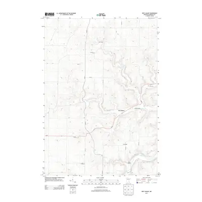 2013 Map of West Albany, 2013 Print