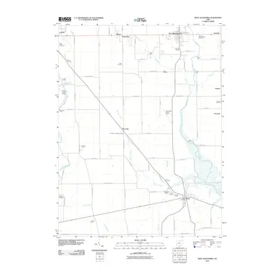 2010 Map of West Alexandria, 2010 Print