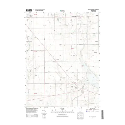 2013 Map of West Alexandria, 2013 Print