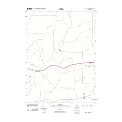 2010 Map of West Almond, 2010 Print