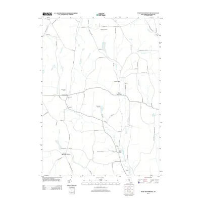2013 Map of West Bainbridge, 2013 Print