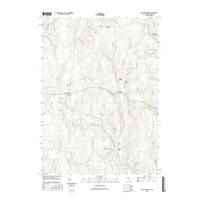 2016 Map of West Bainbridge, 2016 Print