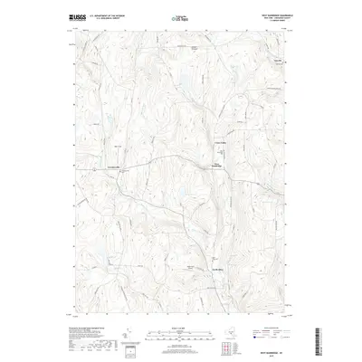2019 Map of West Bainbridge, 2019 Print