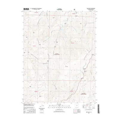 2016 Map of West Baldy, 2016 Print