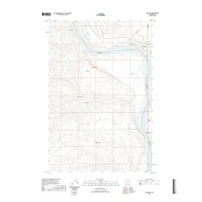 2020 Map of West Bar, 2020 Print