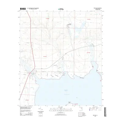 2015 Map of West Bay, 2015 Print