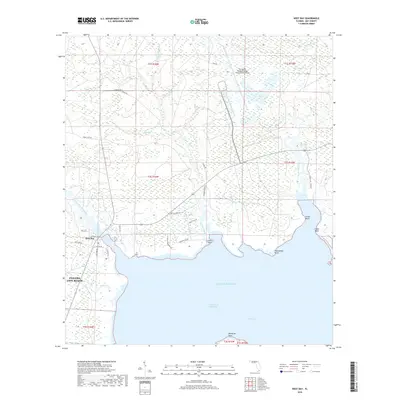 2018 Map of West Bay, 2018 Print