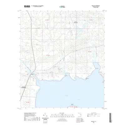 2021 Map of West Bay, 2021 Print