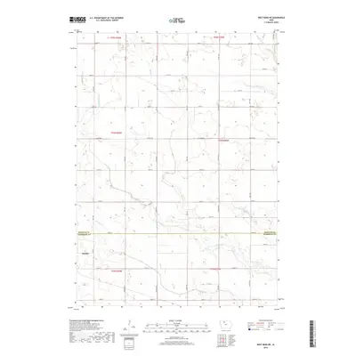 2018 Map of West Bend NE, 2018 Print