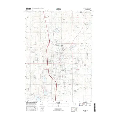 2015 Map of West Bend, 2015 Print