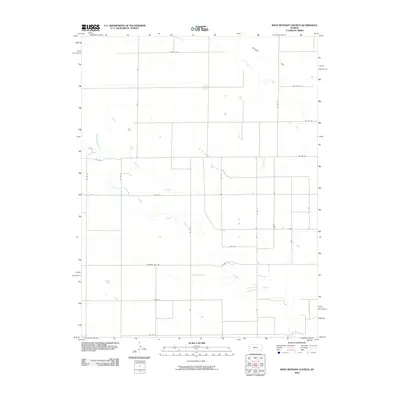 2010 Map of West Bethany Church, 2010 Print