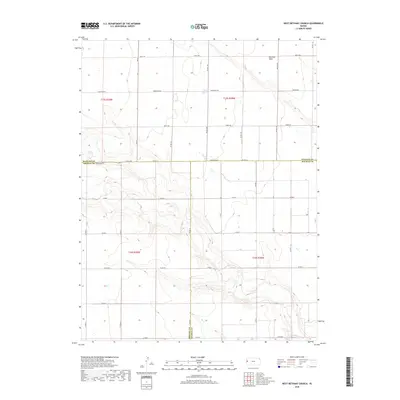 2018 Map of West Bethany Church, 2018 Print