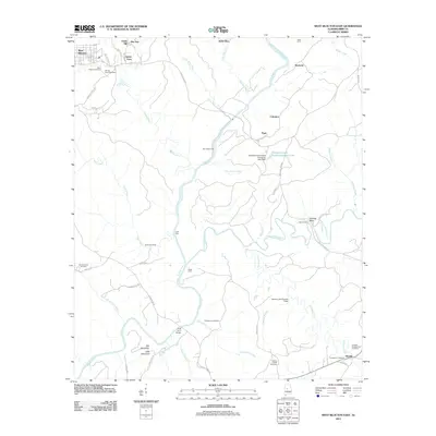 2011 Map of West Blocton East, 2011 Print
