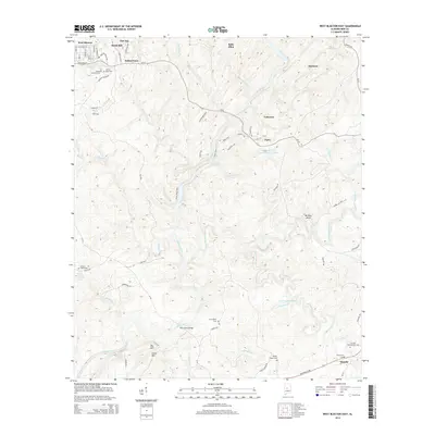2014 Map of West Blocton East, 2014 Print