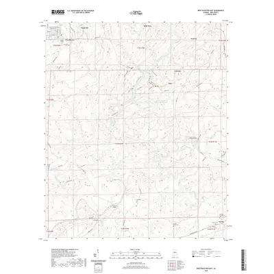2020 Map of West Blocton East, 2020 Print