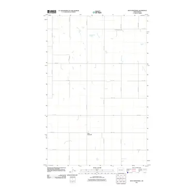 2011 Map of West Bonetraill, 2011 Print