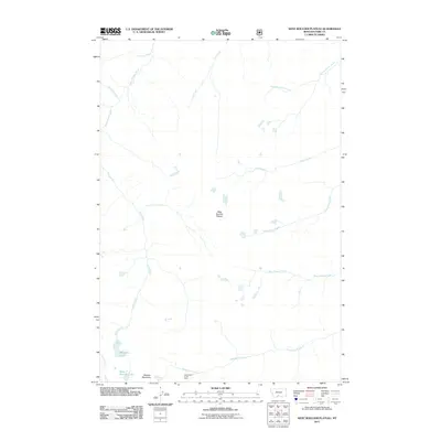 2011 Map of West Boulder Plateau, 2011 Print