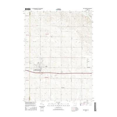 2015 Map of West Branch, 2015 Print