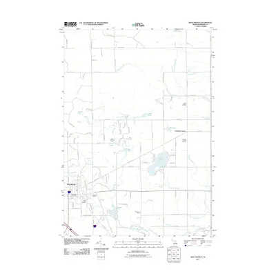 2011 Map of West Branch, 2011 Print
