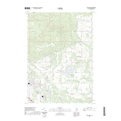 2023 Map of West Branch, 2023 Print