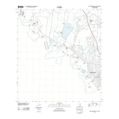 2010 Map of West Brownsville, 2010 Print